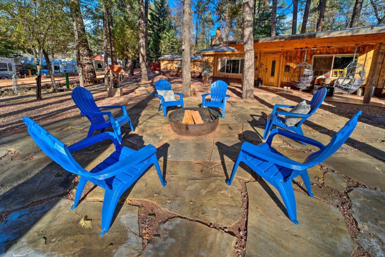 Cozy Cabin Retreat With Patio And Fenced Yard Payson Dış mekan fotoğraf